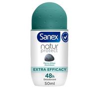 SANEX - Déodorant Bille Anti-Transpirant 48h, Protection Naturelle à la Pierre d'Alun (50mL) - lot de 3 - Vendu par Lot