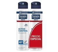 Sanex Déodorant Homme Activ Control 200 ml - Lot de 2