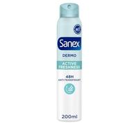 SANEX - Déodorant Spray Anti-Transpirant 48h, Fraîcheur Dermo Active Longue Durée (200mL) - lot de 3 - Vendu par Lot