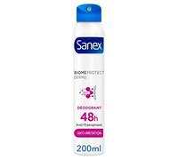 SANEX - Déodorant Spray BiomeProtect Anti-Irritation Efficacité 48H - Mixte, Homme et Femme , 200 ml