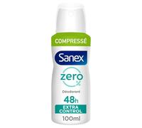 SANEX - Déodorant spray compressé Zéro% Protect & Control | Protection durable et onctueuse | Utilisation quotidienne | le spray | LOT DE 3