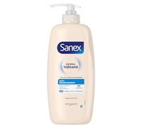 SANEX - Derma Thérapie - Crème de douche anti-dessèchement - Gel Douche - Peaux très sèches - Réduit les démangeaisons - Complexe d’acides aminés et acide hyaluronique - Pompe 725ml