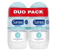 SANEX Dermo Active Déodorant Anti-transpirant Fraîcheur 2 x 50 ml