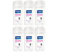Sanex Dermo Invisible 24H Lot de 6 déodorants en stick 65 ml