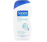 Sanex Dermo Moisturising Lot de 3 gels douche unisexes pour peaux normales à sèches 500 ml