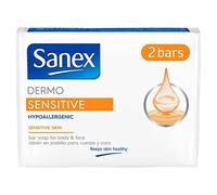 Sanex Dermo Sensitive Hypoallergenic Bar Soap - 2 x 90 g