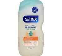 SANEX - Gel Douche Bio Agave Nourrissant - Prébiotique Naturel Issu De l’Agave Bio - Nourrit La Peau - Hydratation 12h - 92% d’Origine Naturelle* - 425ml