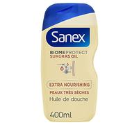 Sanex Huile de Douche Mixte BiomeProtect Surgras Extra-Nourishing, 400ml