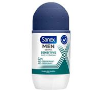 Sanex Men Lot de 6 déodorants roll-on Dermo Sensitive 72H 50 ml
