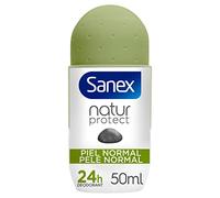 Sanex Natur Protect Déodorant pour homme ou femme, déodorant Roll-On, peau normale, 50 ml