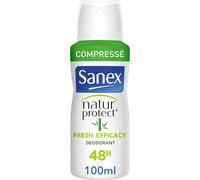 Sanex Spray déodorant Natur Protect Fresh – poudre de bambou, 48 h – 100 ml