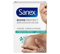 SANEX - Soin Douche Solide BiomeProtect Hydratation - Soin Douche Solide Prébiotique Sans Savon