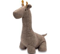 SANFERGE Butoir de porte en forme d'animal mignon - Butoir de porte décoratif lourd pour la maison et le bureau - Protection murale anti-collision et serre-livres