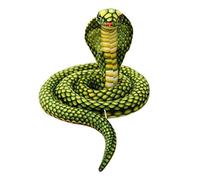Sanfiyya Animaux en Peluche de Serpent, Jouet en Peluche de Cobra réaliste, 1, 7 m géant Long Animaux en en Serpent pour Les Enfants garçons Filles Noël, décor fête