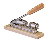 Sanfiyya Cracker à écrou en Acier Inoxydable, ouvre-Noix de Noix de réglable, Outil Casse-Noisette à poignée en Bois Ergonomique (Gamme 0, 3 4, 5 cm)