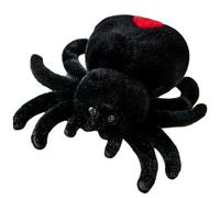 Sanfiyya Jouet en Peluche d'araignée, Animaux en Peluche Mignons poupées farcettes en Toys, 9, 8 Pouces big Yeux en adorables pour Les garçons et Les Filles (Noir)