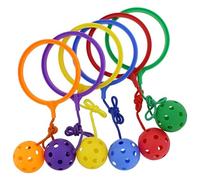 Sanfiyya Les Enfants sautent des balles, Les Cordes de la Cheville de 6 pcs sautent et des Jouets, balles balançoire Sportives, Un Sauteur Amusant et Un équipement d'exercice pour Les Filles GA