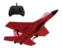Sanfiyya RC Airplane for Beginners, FX620 2, 4 GHz Plan de contrôle à Distance, Avion EPP FOLM Easy à vol, Jouet Volant en Plein air pour Les Enfants et Les Adultes (Rouge)