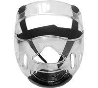 Sanfly Casque de Boxe protège-tête Complet Masque détachable Protecteur Arts Martiaux Couvre-Chef Oreille Nez Bouche Protecteur Casque d'entraînement