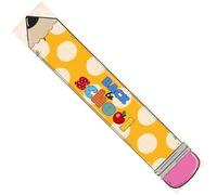 Sanfly Chemin De Table « rentrée des Classes », Nappe « Bienvenue À Première École », Nappe De Saison, Chemin De Table en Forme De Crayon Ou De Règle pour Classe Ou Une Fête À Maison