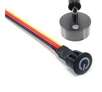 Sanfly Commutateur à la Maison Panneau Tactile gradateur DC 5v-12v-24v contrôleur de Gradation Interrupteur de lumière Bande de lumière LED contrôleur de commutateur Mural