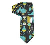 Sanfly Cravates pour Hommes, Cravates d'affaires, Cravates Scientifiques pour Hommes, Mathématiques, Physique, Chimie, Biologie, Mode, Cravate Fine Amusante, Cravate De Fête Formelle