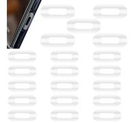 Sanfly Film de Protection Universel pour Port de Chargement de Tablette et téléphone, 20 pièces, Autocollants fluorescents pour iOS Type-c Micro USB