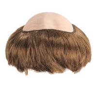 Sanfly Perruque Chauve Amusante pour Adultes, Costume De Cosplay, Personnage De Moine Court, Perruque De Moine pour Hommes, Accessoires De Costume De Fête d'halloween