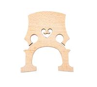 Sanfoelek Chevalet de rechange en érable 3/4 pour contrebasse basse droite
