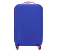 Sanfoelek Housse élastique pour valise de voyage, bleu, L