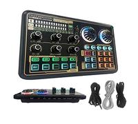 Sanfoelek SK600 Carte son externe multifonction avec connexion BT sans fil pour ordinateur, smartphone, chant, diffusion en direct, jeux vidéo