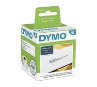 SANFORD - SUPPLIES dymo etiquettes d'adresse labelwriter, 89 x 28 mm, Blanc Noir