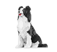 SANFUNET Jeu de Construction Berger Allemand, Mini Modèle de Bloc de Construction Animal, Un pour Les Adolescents et Les adultes-2546 pièces (Chien de Berger)
