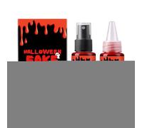 Sang Artificiel Spray,Flacon Spray Goutteur pour Halloween - Accessoire Costume pour Escape Room Maison Hantée Déguisement Farce Théâtre Cosplay École Fête Hommes