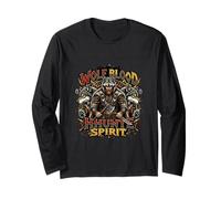 Sang de Loup Viking Hunter Spirit Norse Art Manche Longue