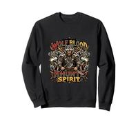 Sang de Loup Viking Hunter Spirit Norse Art Sweatshirt
