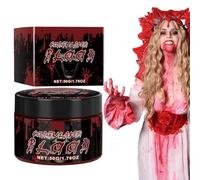Sang De Scène - Effet Coulure | Peinture Corporelle 50ml pour Costume Maquillage Visage Vêtements Déguisement Zombie Vampire Adulte Enfant