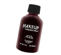 Sang de scène extrêmement réaliste soluble dans l'eau pour le maquillage, les simulations d'acteur et les exercices de crise, lavable pour costume d'horreur