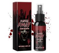 Sang de scène, sang de vampire | Faux sang pour plaie cicatricielle,Spray lavable pour éclaboussures de sang réalistes, gouttes de sang pour les yeux, peinture corporelle pour Zombie Vampire Clown