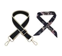 Sang D'Épaule À Sac Noir 1 Pièce, Ruban 1 Pièce, Personnalité Créative, Bandoulière Réglable, Sangle De Remplacement De Mode pour Femmes, Accessoires De Sacs.