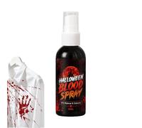 Sang En Spray Brume De Maquillage Vampire Terrifiante 30ml Pour Halloween