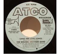 sang her love songs / mono 45 rpm single