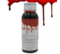 Sang scénique faux sang | Faux sang liquide réaliste 100 ml - Éclaboussure de faux sang, maquillage de sang zombie, sang artificiel lavable pour maquillage effrayant