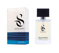 SANGADO Atlantis Parfum pour Homme, 8-10 heures Longue durée, Senteur Luxe, Chypré Fruité, Essences Françaises fines, Extra-Concentré (Eau de Parfum), 50 ml Spray
