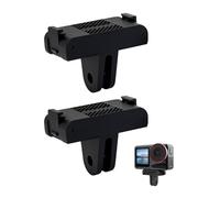 Sangcca Supports Magnétiques pour DJI Action 5 Pro/4/3, Lot de 2 Support d’Installation à Démontage Rapide Compatible avec Osmo Action 3, Osmo Action 4, Osmo Action 5 Pro, Osmo 360