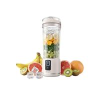 Sangcon Blender Portable 500ml, Mixeur Smoothie USB Rechargeable, Mini Blender pour Fitness, Bureau & Extérieur, Blender Personnel 6 Lames & 2 Modes, Pour Glace & Fruits Surgelés, Crème