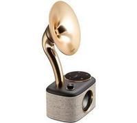 Sangean CP-100D Gramophone Radio de table DAB+, FM AUX, Bluetooth, USB écran tactile, rechargeable beige