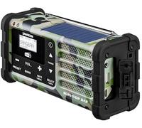 Radio DAB Portable - Sangean - Dab Survivor - Camouflage Vert - Bluetooth - Batterie Intégrée