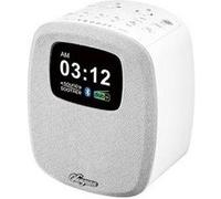 Sangean DCR-83 Radio de table DAB+, FM AUX, Bluetooth, USB fonction de charge de la batterie, fonction réveil blanc Blanc G