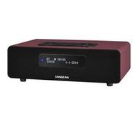 Sangean-DDR-36 - radio-réveil Rouge G